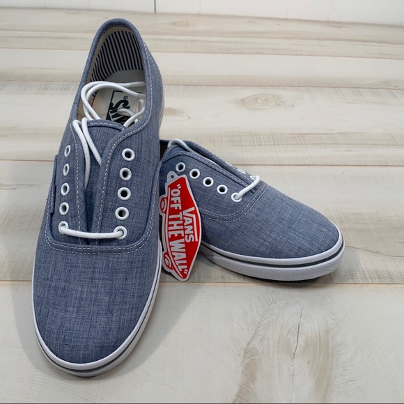 Van’s Off The Wall Blue Lace Up Sneakers 9 - Picture 3 of 10